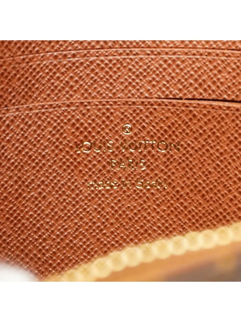 Louis Vuitton Shoulder Bag Monogram Wallet on Chain Ivy Brown
